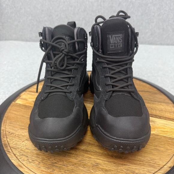 Vans MTE Crestline Boots Women's 8.5 Men's 7 HydroGuard Black Shoes Waterproof - Picture 2 of 7